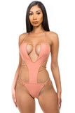 One piece with sexy cut outs