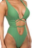 One Piece Wrap Around Swimsuit