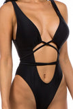 One Piece Wrap Around Swimsuit