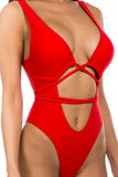 One Piece Wrap Around Swimsuit