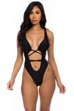 One Piece Wrap Around Swimsuit